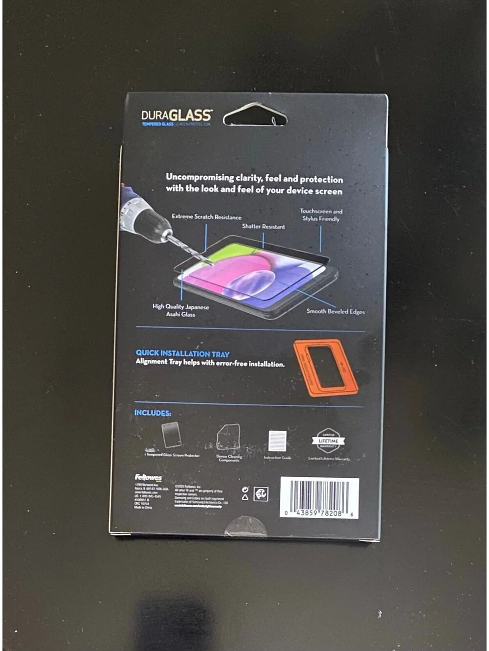 DuraGlass Tempered Glass Screen Protector for Samsung Galaxy AO3s